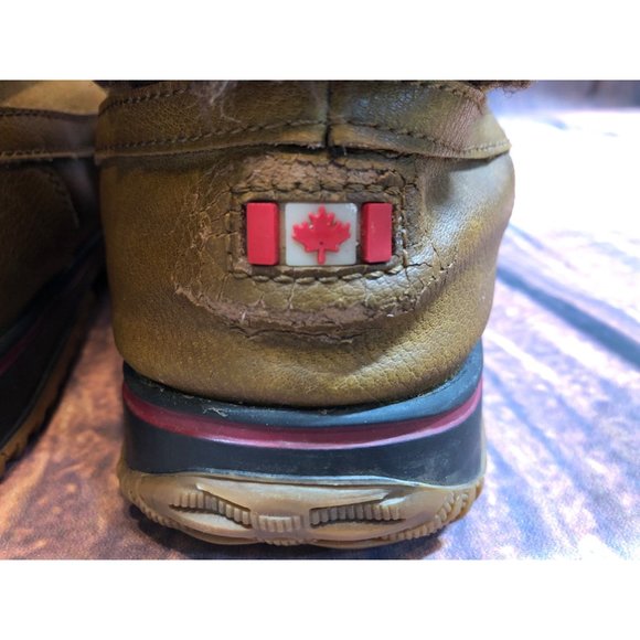 Pajar Canada Brown Lined Winter Snow Boots Womens 39 / 8-8.5 (v7k) - Picture 10 of 12